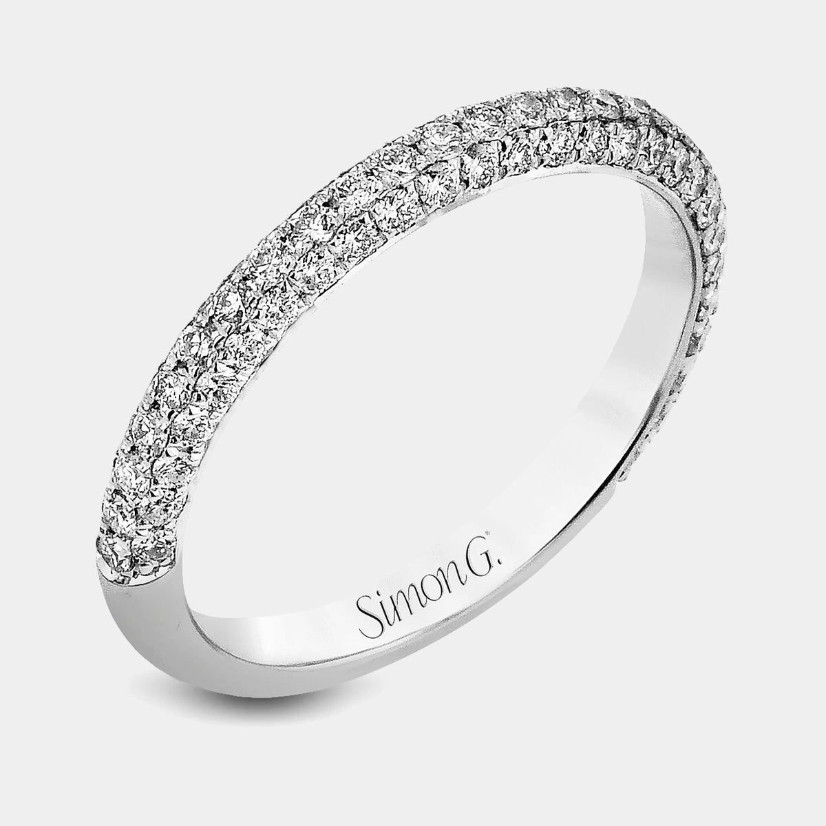 Diamond Fashion Ring in 18K White Gold