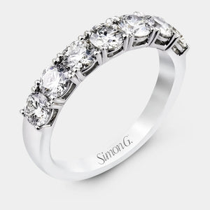 Round Diamond Wedding Ring Platinum - MR2070
