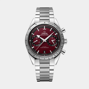 Speedmaster '57 40.5mm - Burgundy Dial on Bracelet