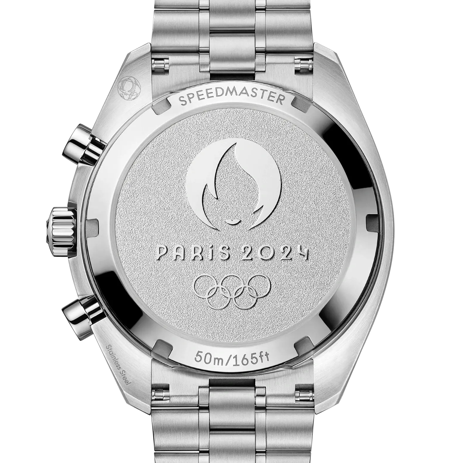 Speedmaster Chronoscope Paris 2024 - Silver Dial with Gold Accents