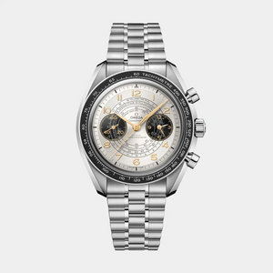 Speedmaster Chronoscope Paris 2024 - Silver Dial with Gold Accents