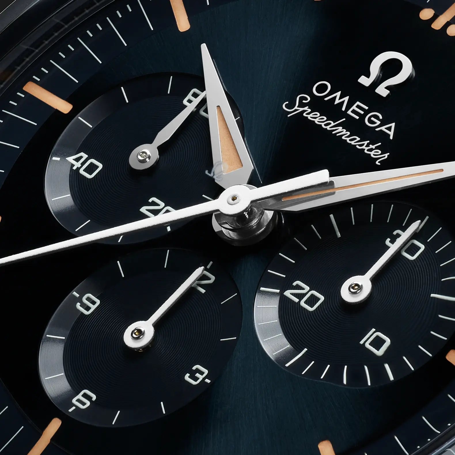 Speedmaster First OMEGA in Space - Blue Dial on Bracelet