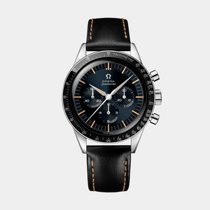 Speedmaster First OMEGA in Space - Blue Dial on Black Strap