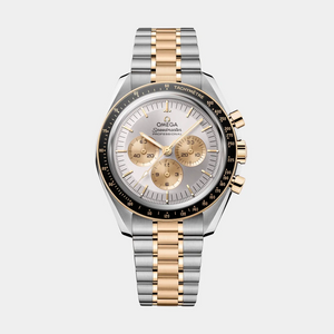 Speedmaster Moonwatch Professional Two-Tone - Silver Dial on Bracelet