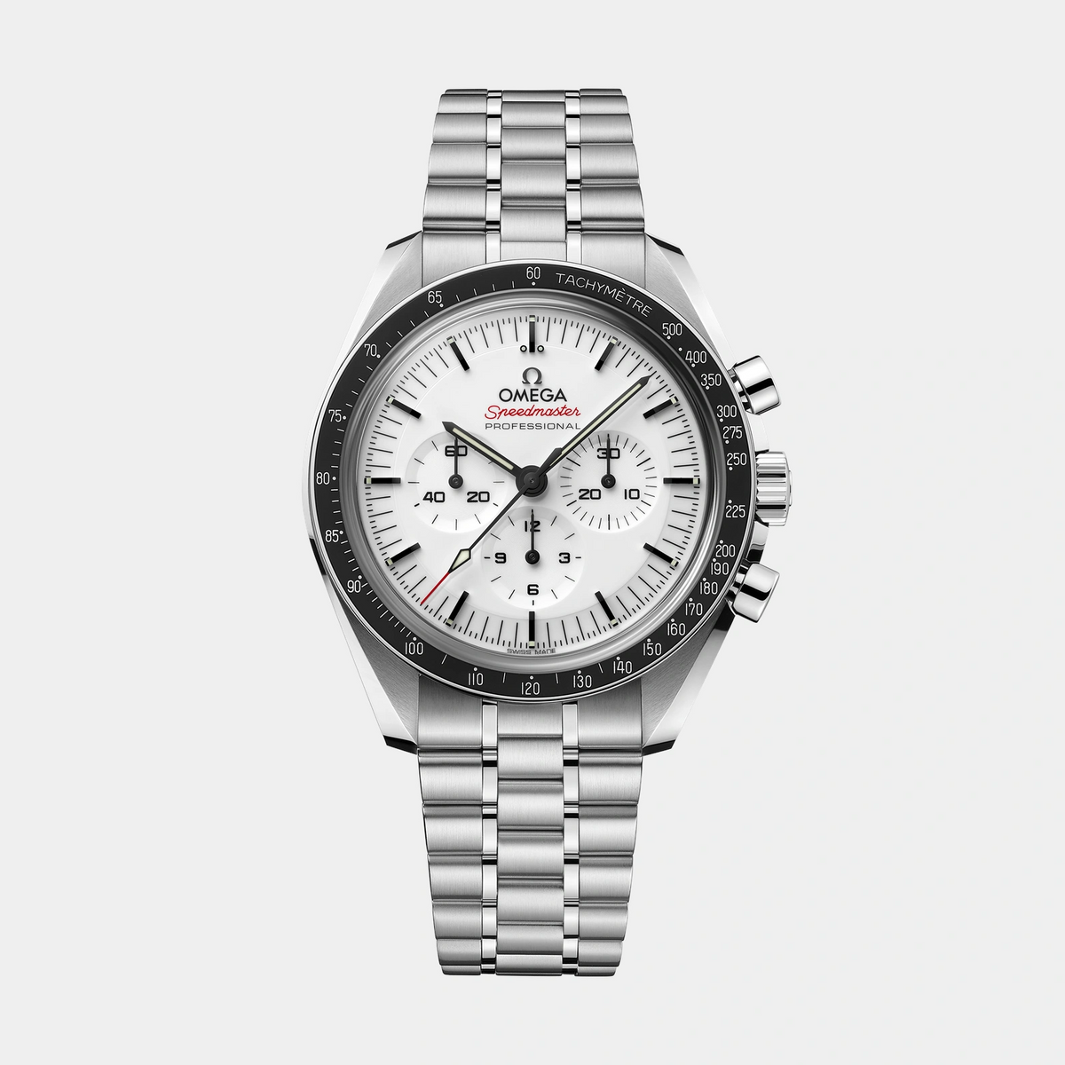 OMEGA | Speedmaster Moonwatch - White Dial on Bracelet
