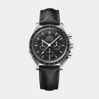 Speedmaster Moonwatch Professional Sapphire - Black Dial on Leather Strap