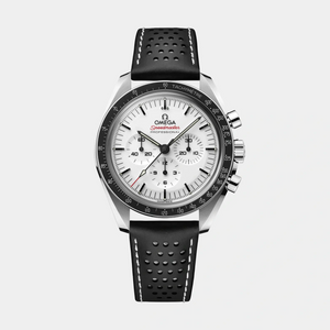 Speedmaster Moonwatch Professional 42mm - White Dial on Leather Strap