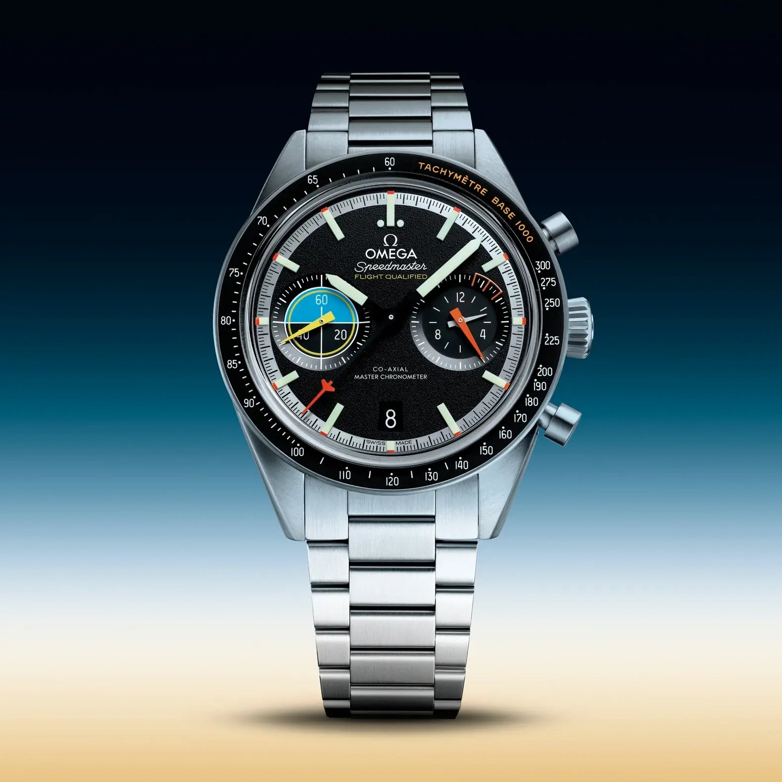 Speedmaster Pilot 40.85mm - Black Dial on Bracelet