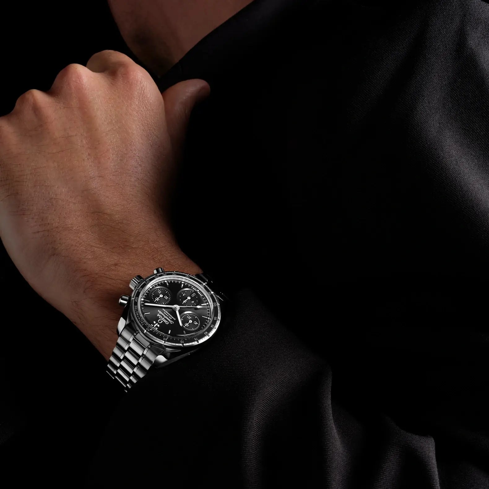 Speedmaster 38mm - Black Dial on Bracelet