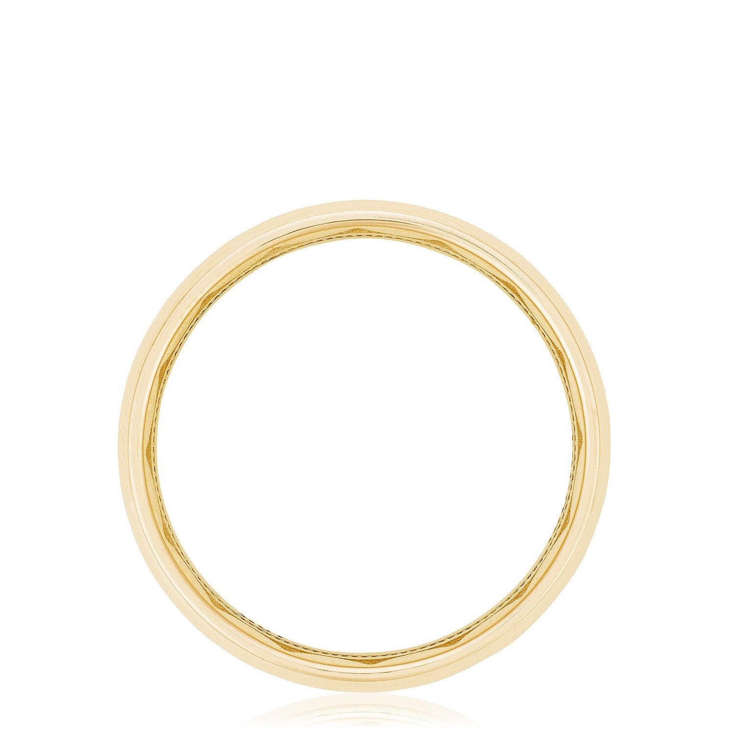 Channel Set Diamond Wedding Ring 18K Yellow Gold - 143-6