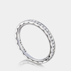 Pavé Diamond Wedding Ring Platinum - HT2627B34