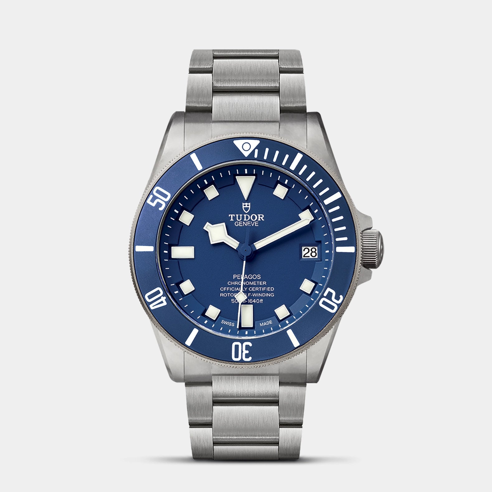Pelagos 42mm - Blue Dial on 3-Link Bracelet