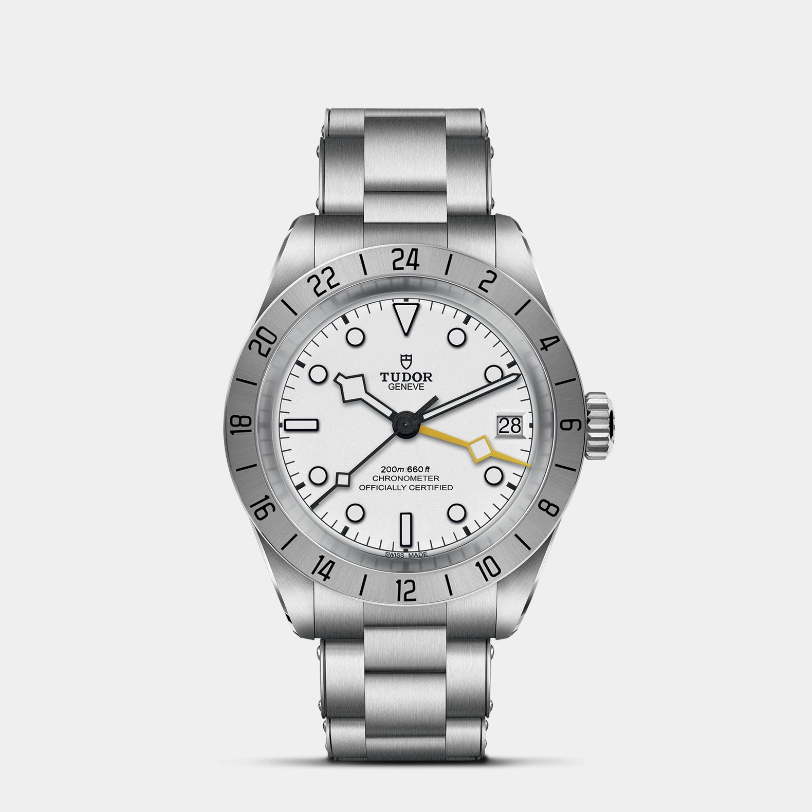 Black Bay Pro 39mm - Opaline Dial on 3-Link Bracelet