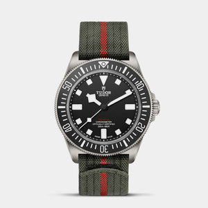 Pelagos FXD 42mm - Black Dial on Fabric Strap