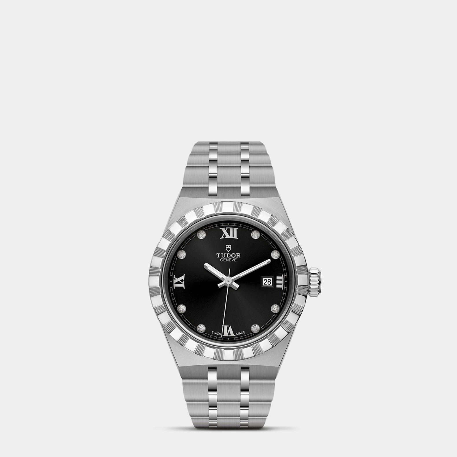 TUDOR Royal 28mm - Black Diamond Dial