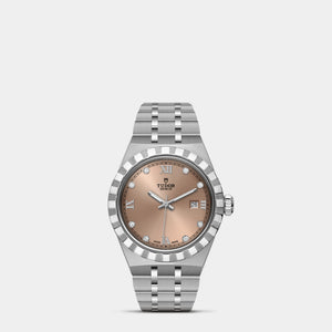 TUDOR Royal 28mm - Salmon Diamond Dial