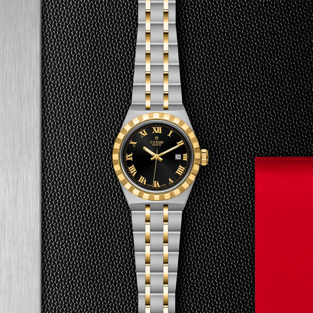 TUDOR Royal Two-Tone 28mm - Black Dial