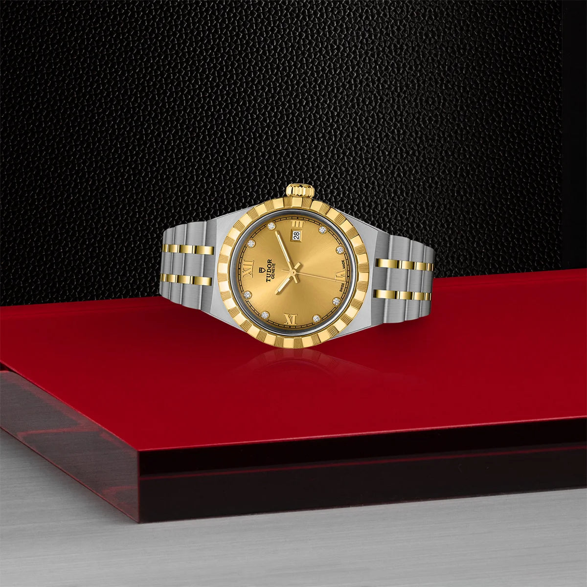 TUDOR Royal Two-Tone 28mm - Gold Diamond Dial