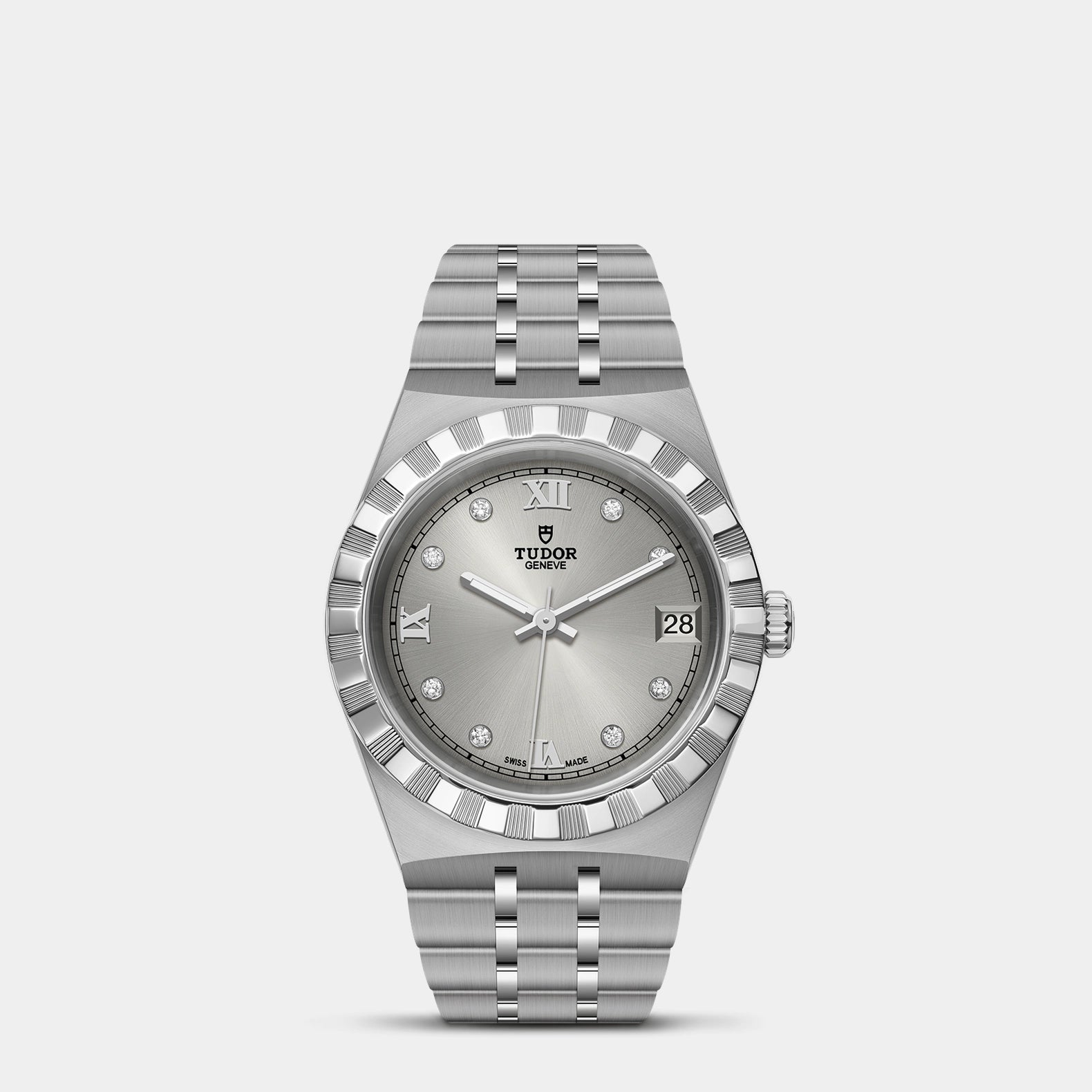 TUDOR Royal 34mm - Silver Diamond Dial