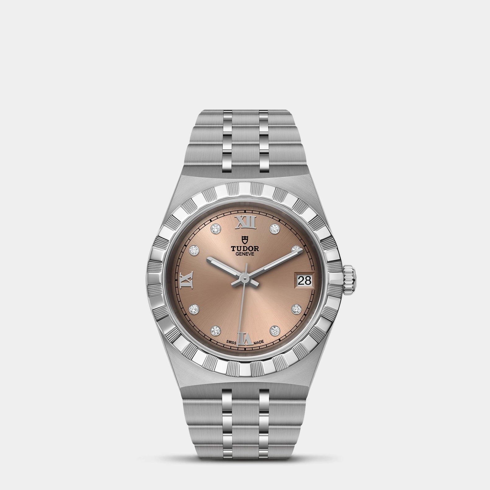 TUDOR Royal 34mm - Salmon Diamond Dial