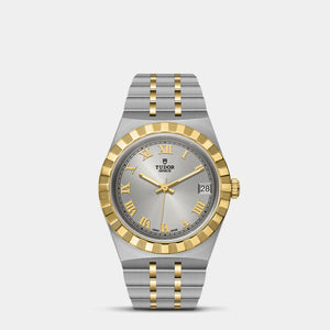 TUDOR Royal Two-Tone 34mm - Silver Dial