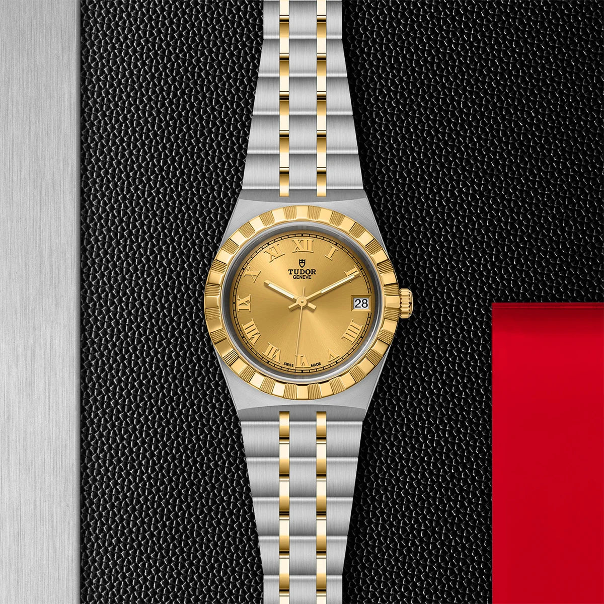 TUDOR Royal Two-Tone 34mm - Gold Dial