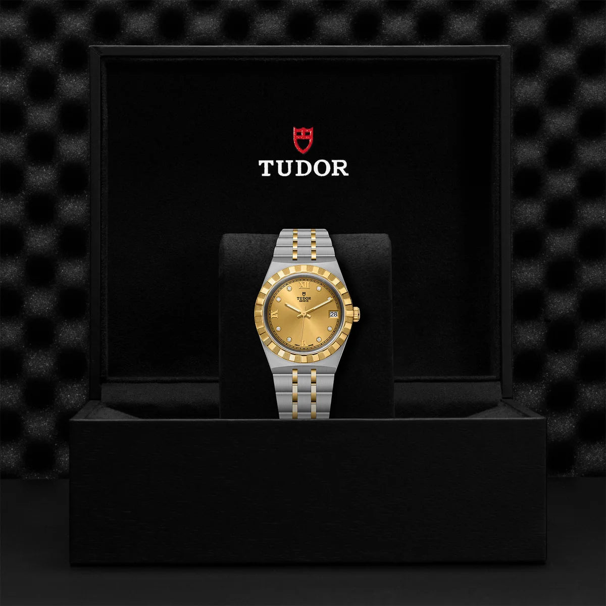 TUDOR Royal Two-Tone 34mm - Gold Diamond Dial