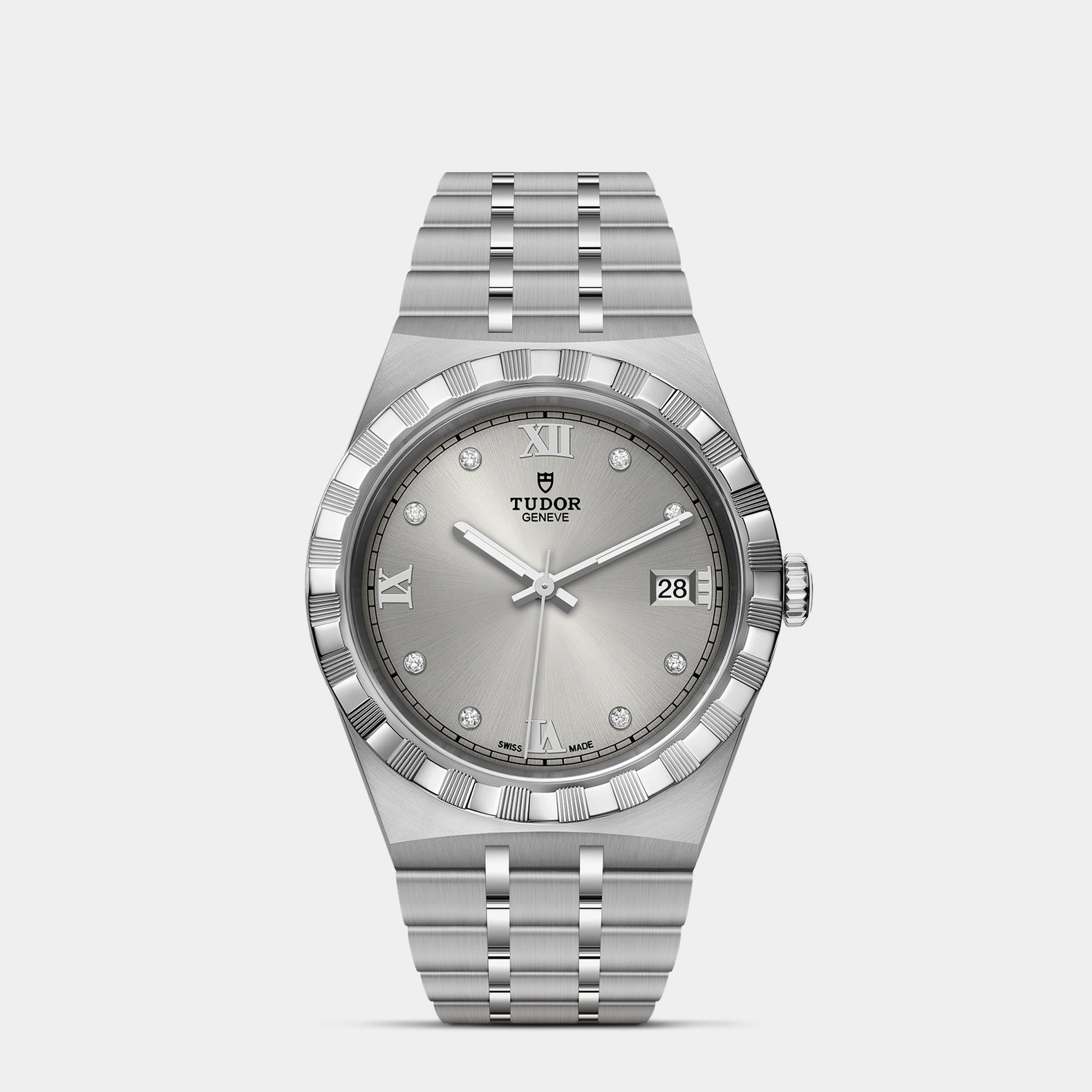 TUDOR Royal 38mm - Silver Diamond Dial