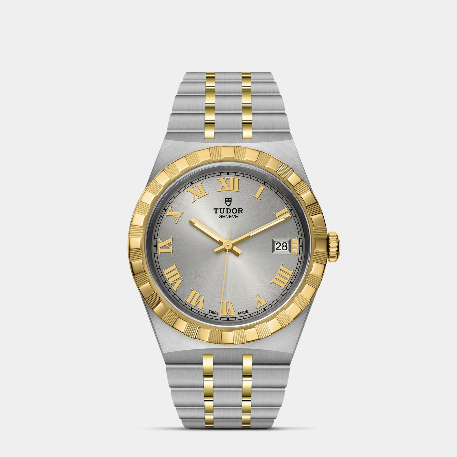TUDOR Royal Two-Tone 38mm - Silver Dial