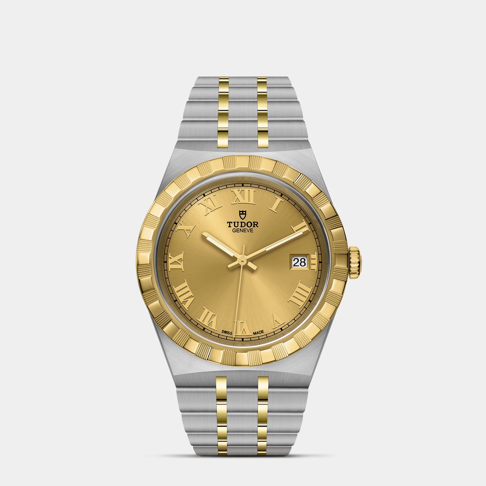 TUDOR Royal Two-Tone 38mm - Gold Dial