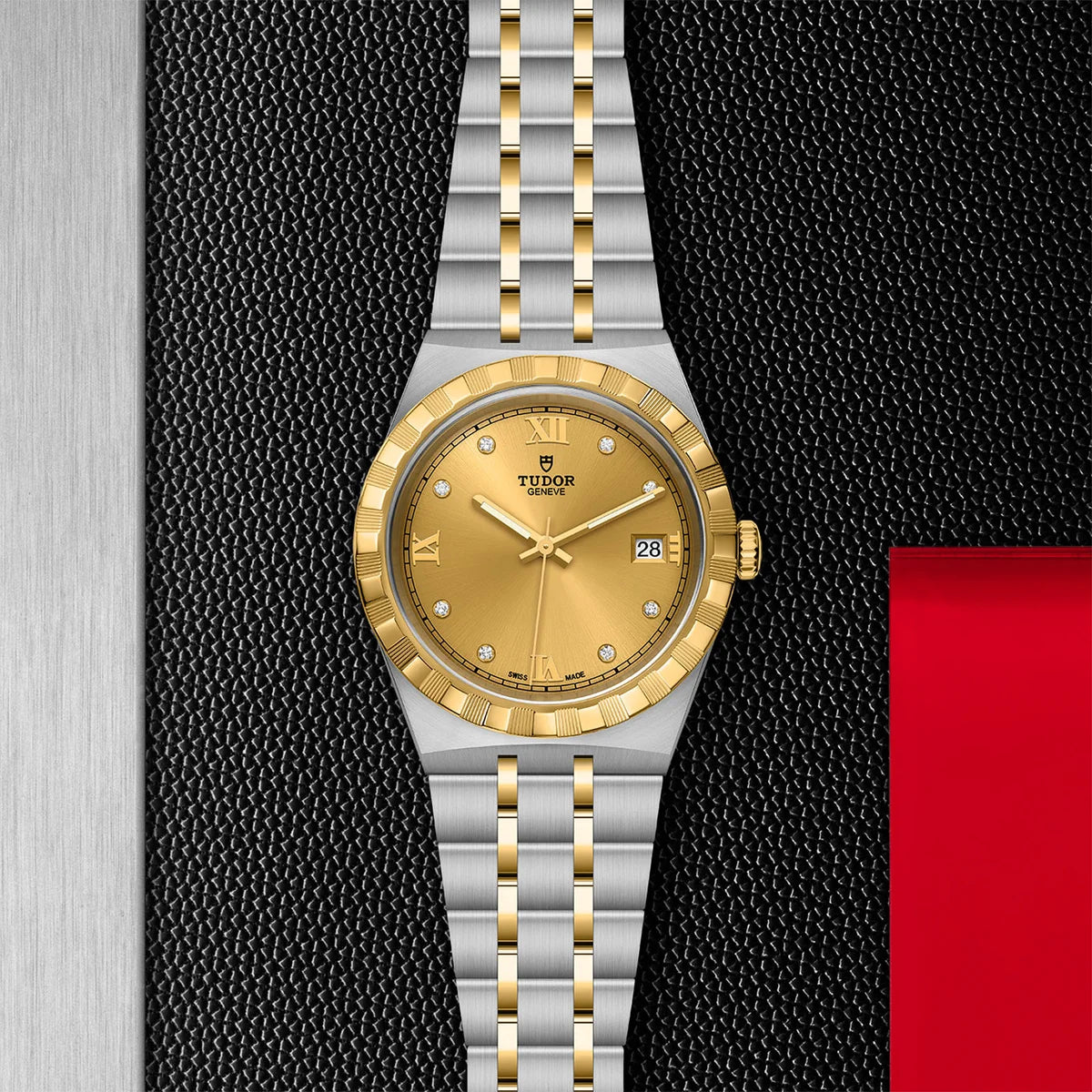 TUDOR Royal Two-Tone 38mm - Gold Diamond Dial