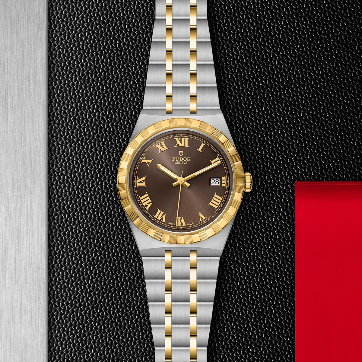 TUDOR Royal Two-Tone 38mm - Brown Dial