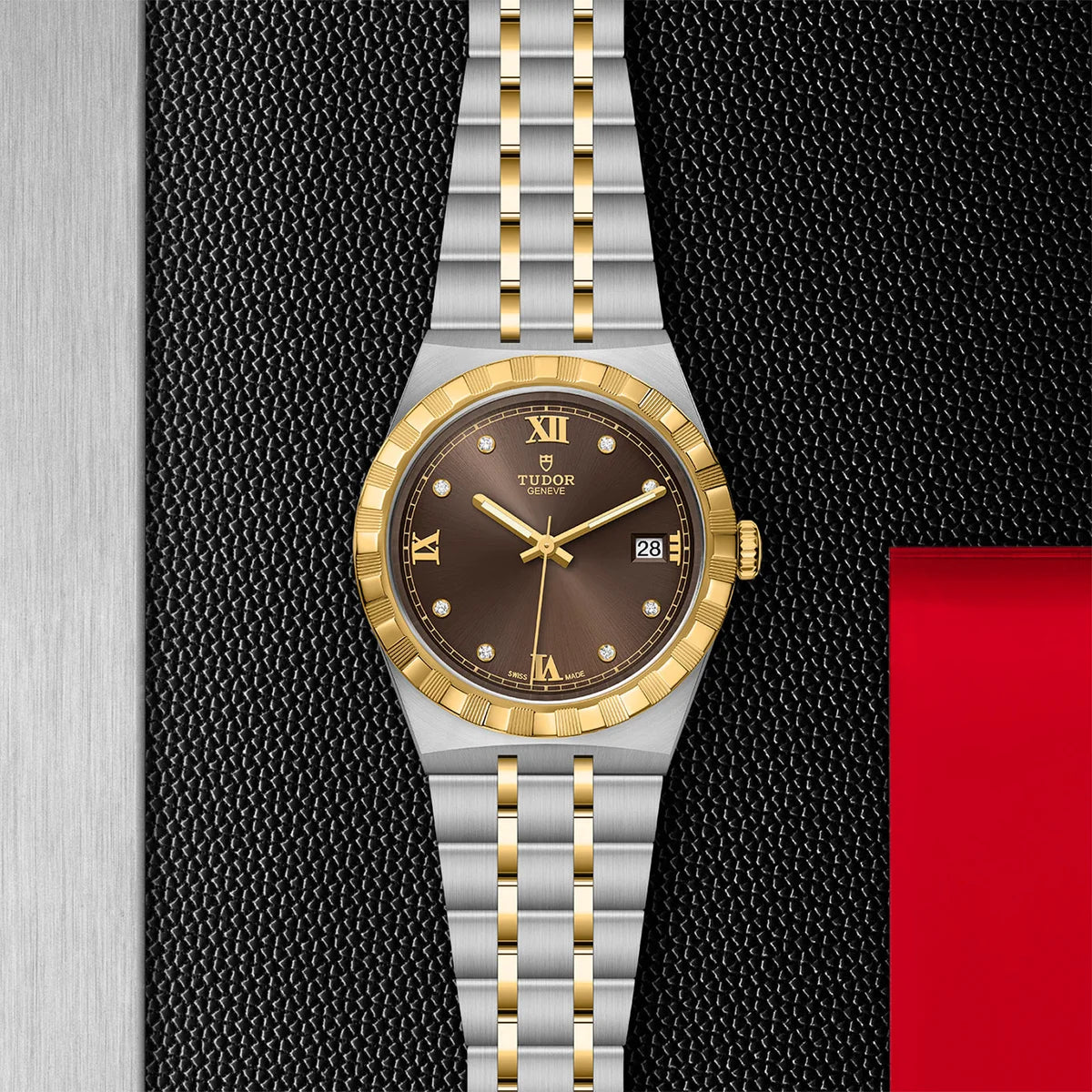 TUDOR Royal Two-Tone 38mm - Brown Diamond Dial