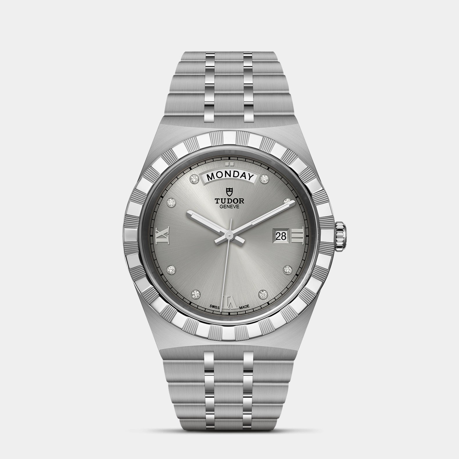 TUDOR Royal 41mm - Silver Diamond Dial