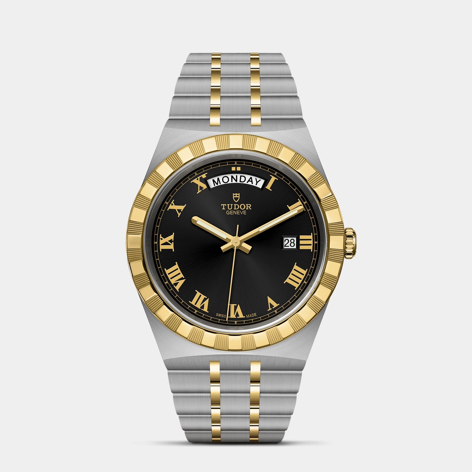 TUDOR Royal Two-Tone 41mm - Black Dial