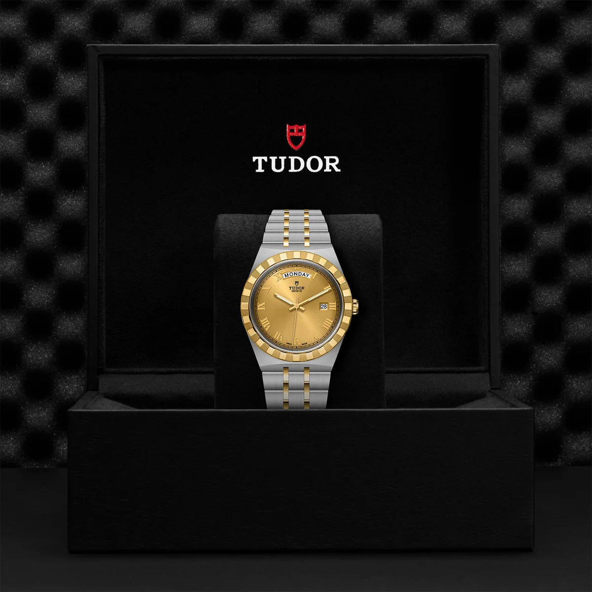 TUDOR Royal Two-Tone 41mm - Gold Dial