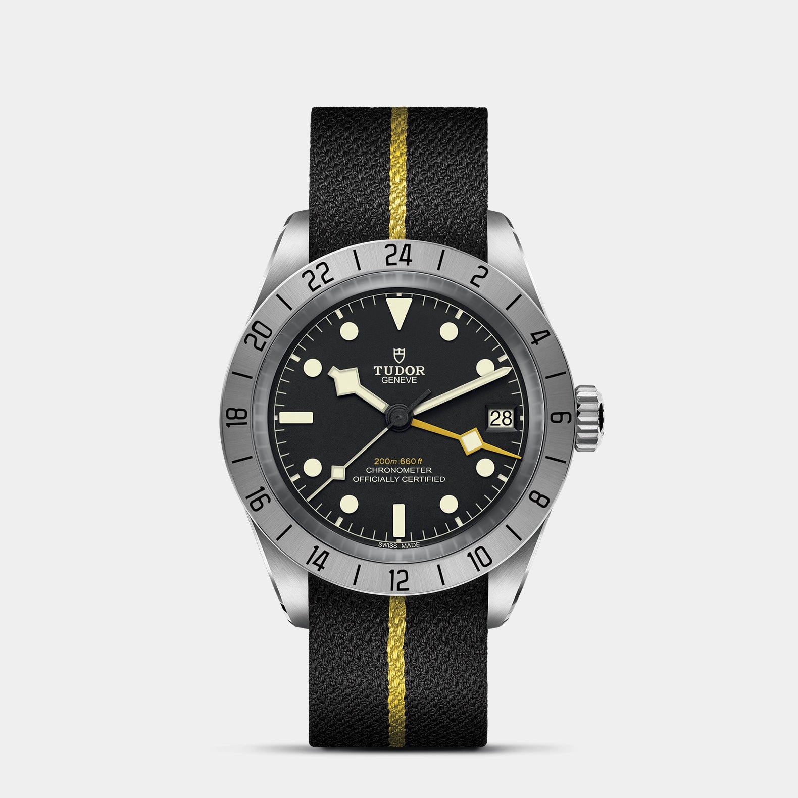 Black Bay Pro 39mm - Black Dial on Fabric Strap