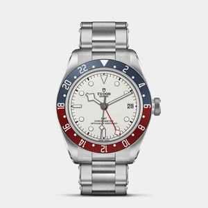 Black Bay GMT 41mm - White Dial on 3-Link Bracelet