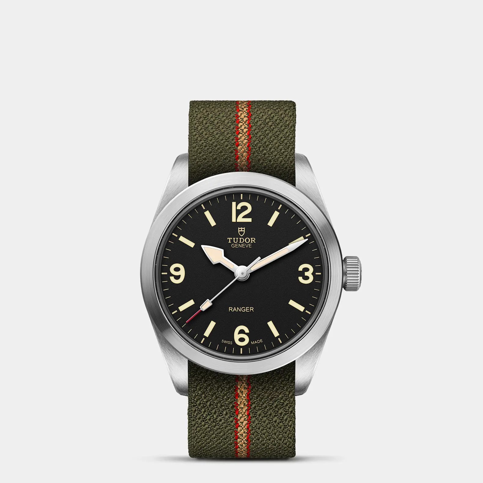 Ranger 36mm - Black Dial on Fabric Strap