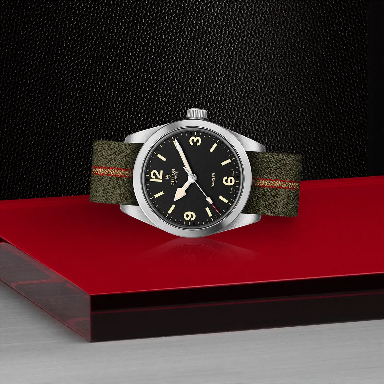 Ranger 36mm - Black Dial on Fabric Strap
