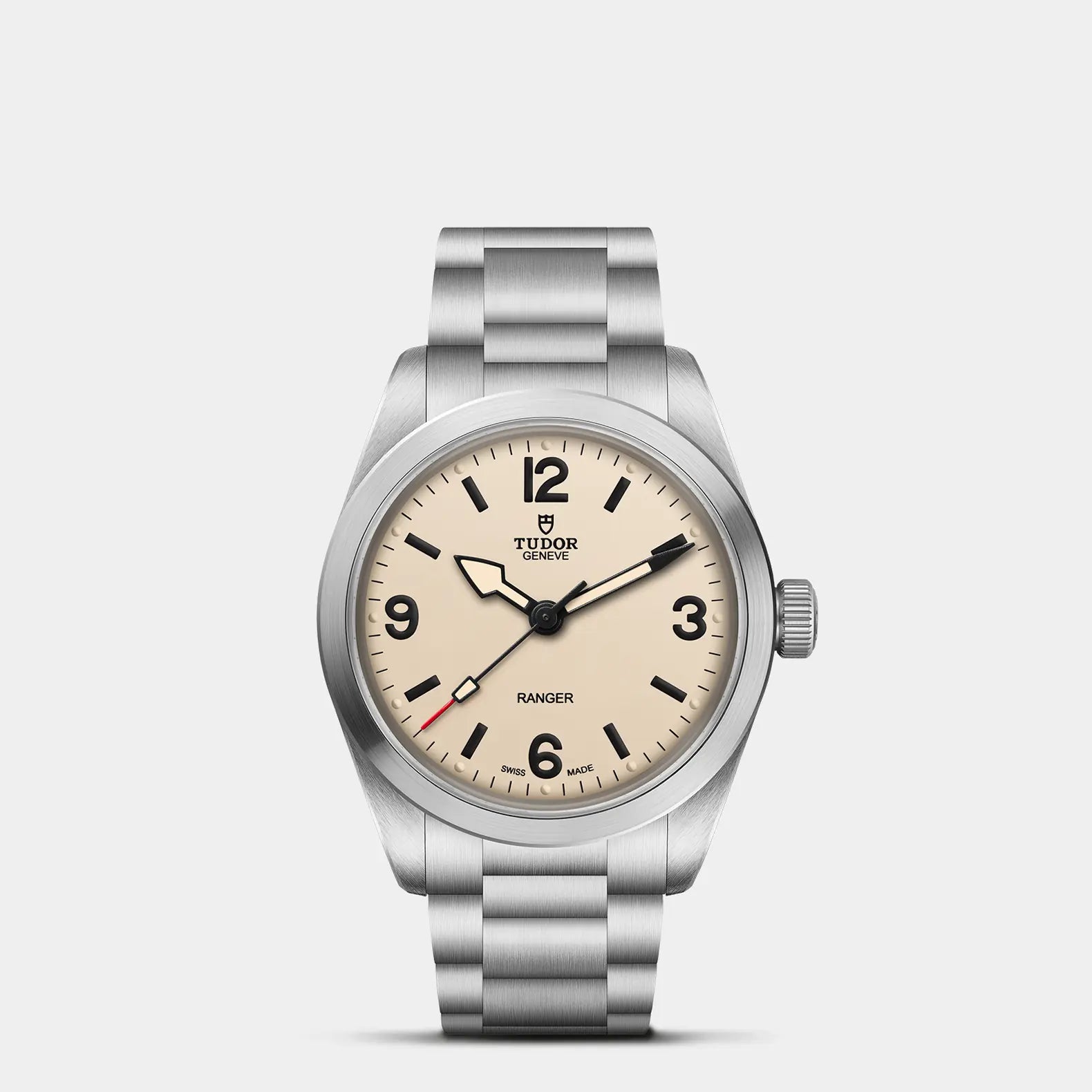 Ranger 36mm - Dune White Dial on 3-Link Bracelet
