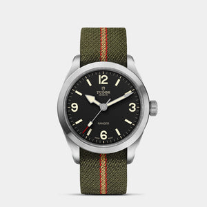 Ranger 39mm - Black Dial on Fabric Strap