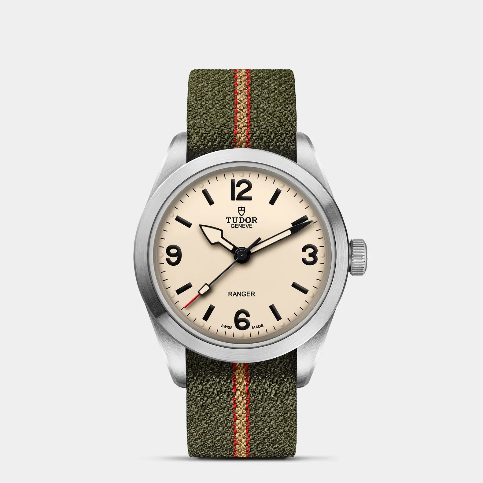Ranger 39mm - Dune White Dial on Fabric Strap