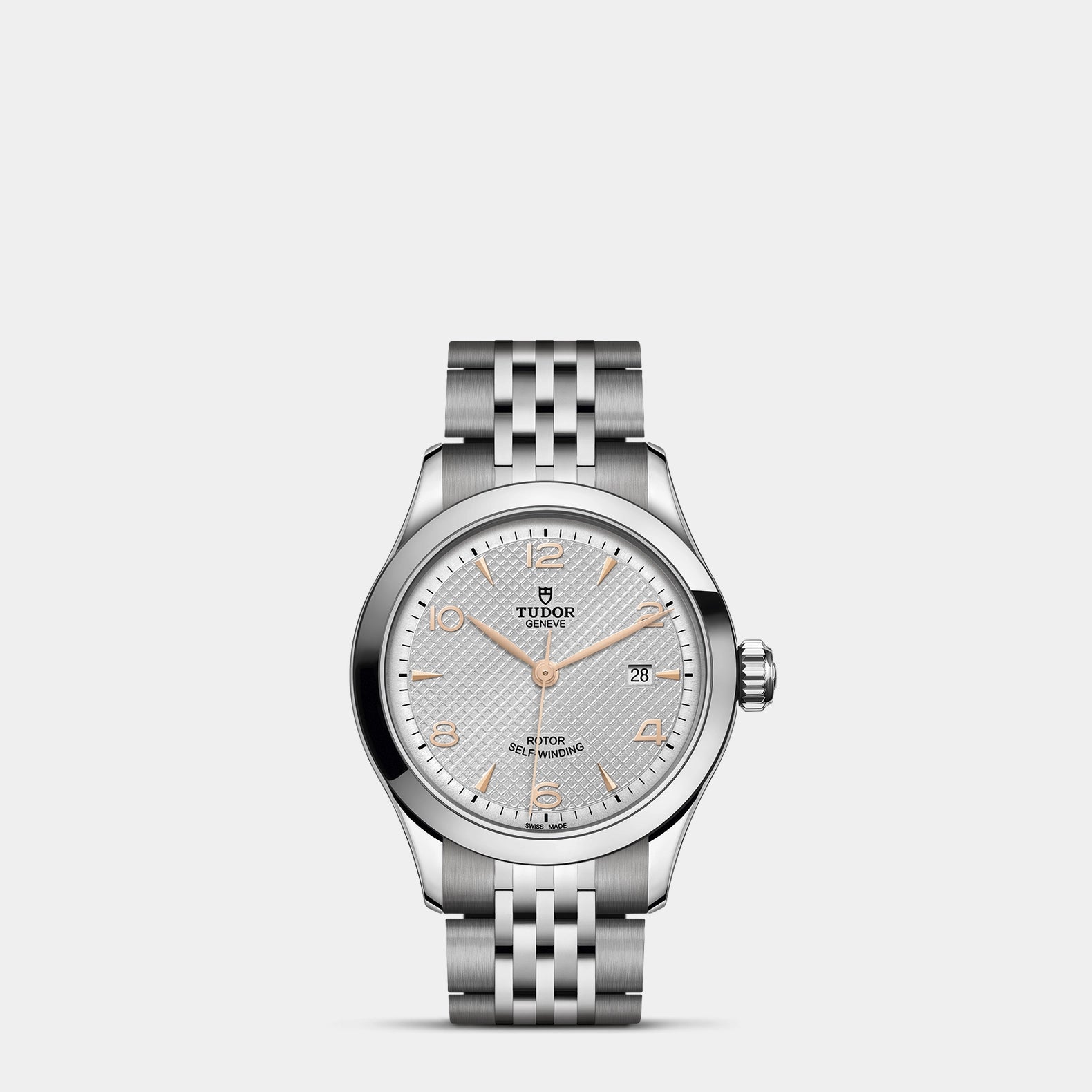 1926 28mm - Silver Dial on Bracelet
