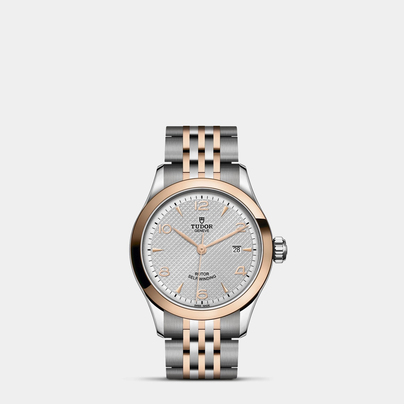 1926 Two-Tone 28mm - Silver Dial on Bracelet