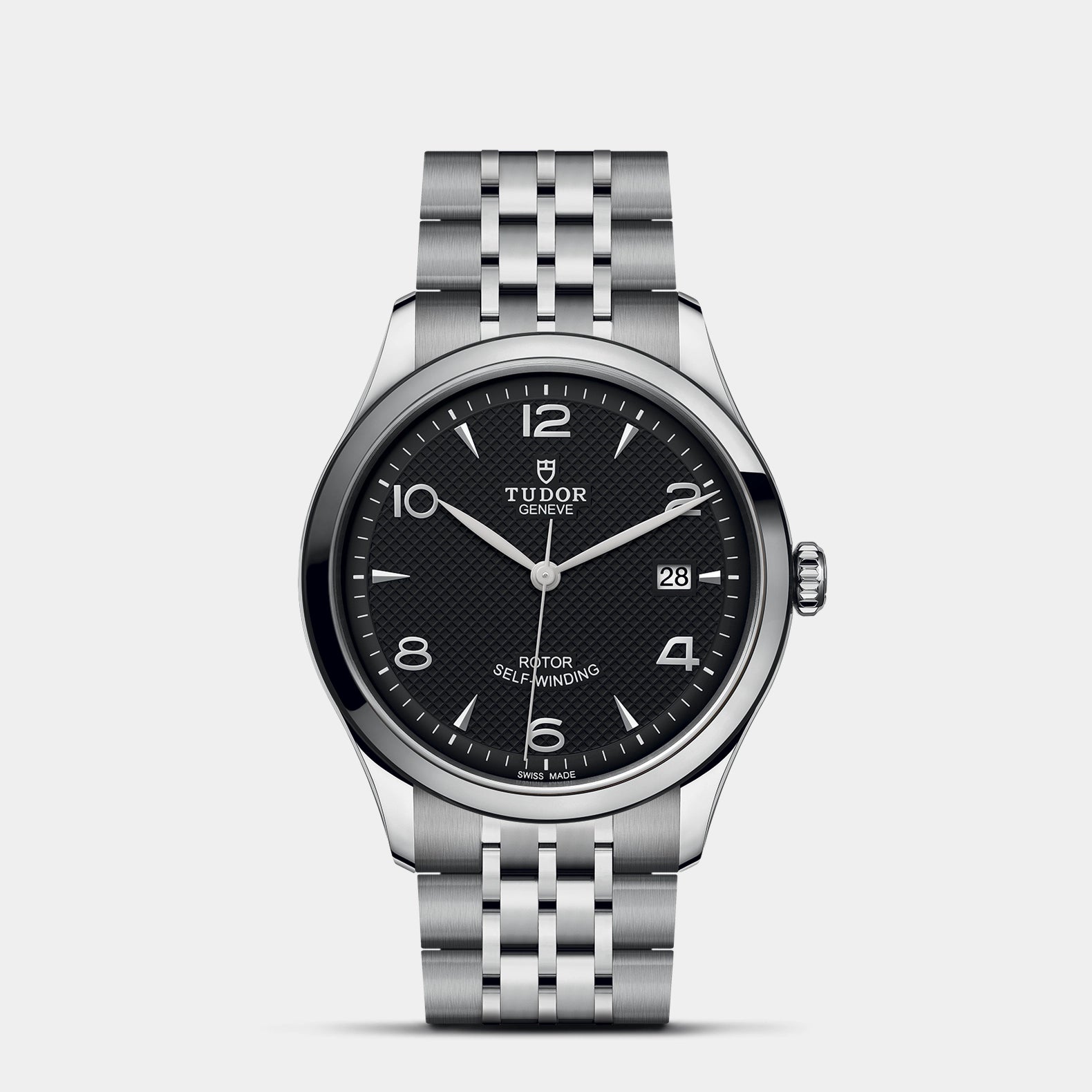 1926 39mm - Black Dial on Bracelet