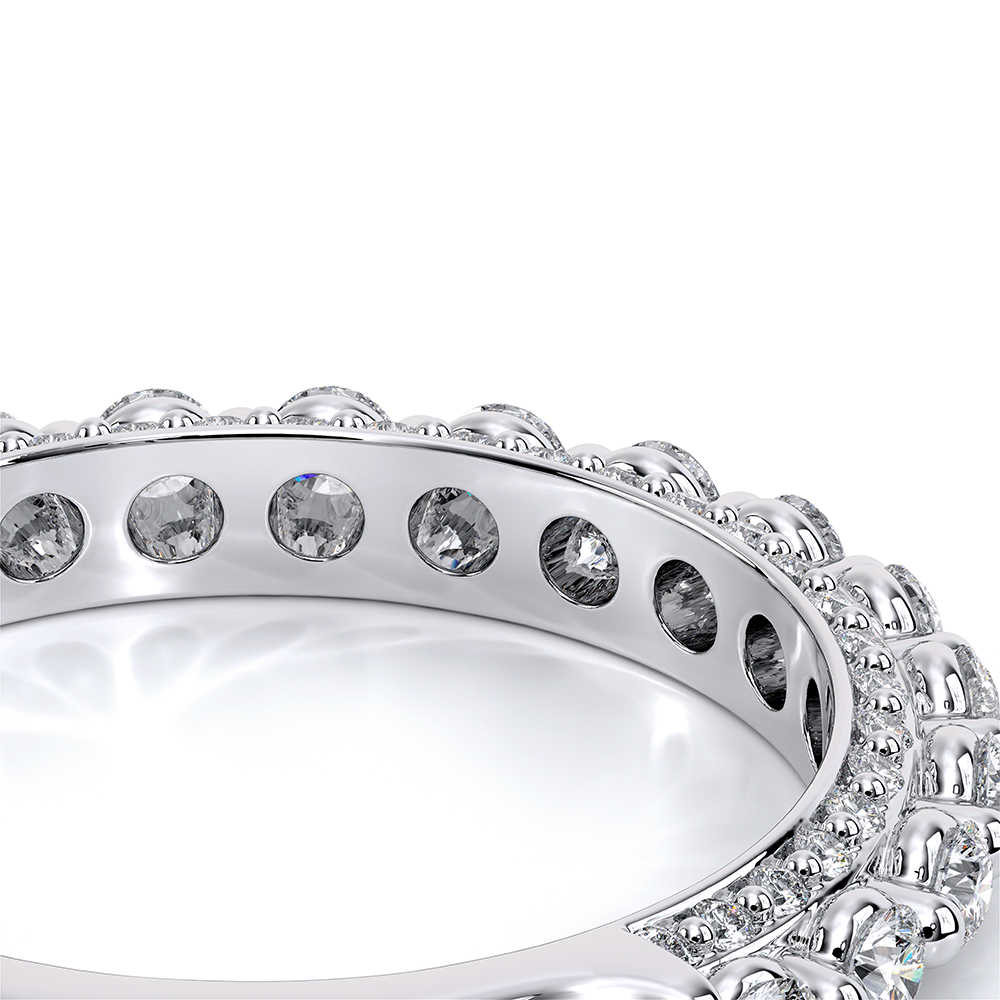 Modern Diamond Wedding Ring Platinum - CTR-0488
