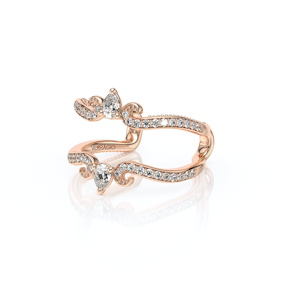 Diamond Wedding Ring Embellisher 18k Rose Gold - VNG-2040