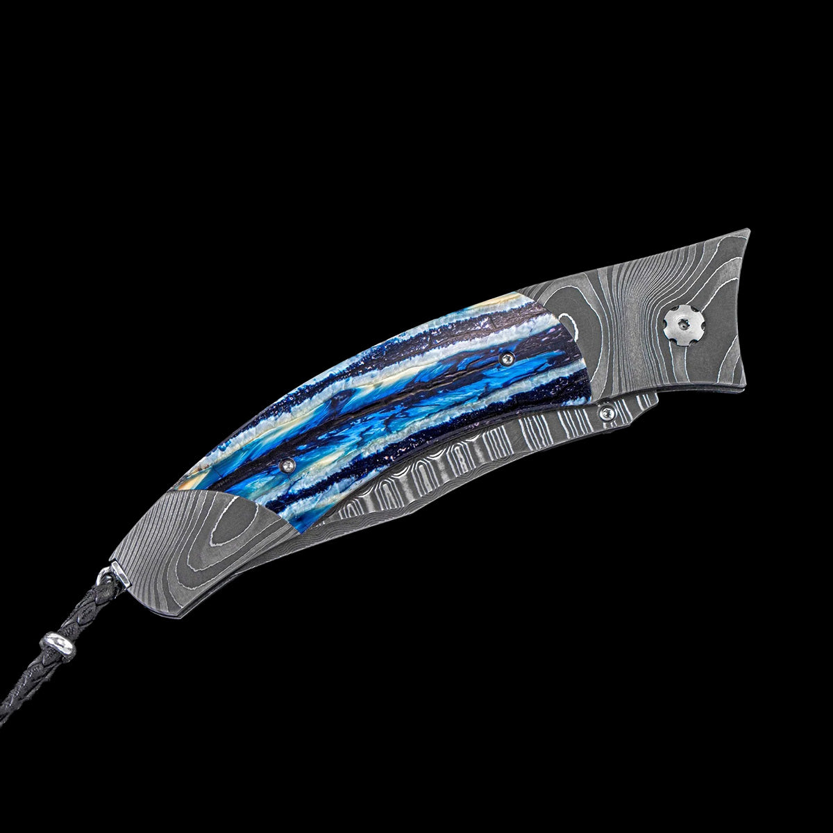 B21 Blue Wave Pocket Knife