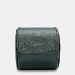 British Racing Single Watch Roll - Green